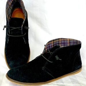 Lucky Brand black suede boots Sz. 8.5